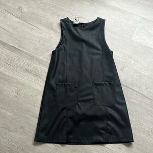 ✨faux leather dress✨